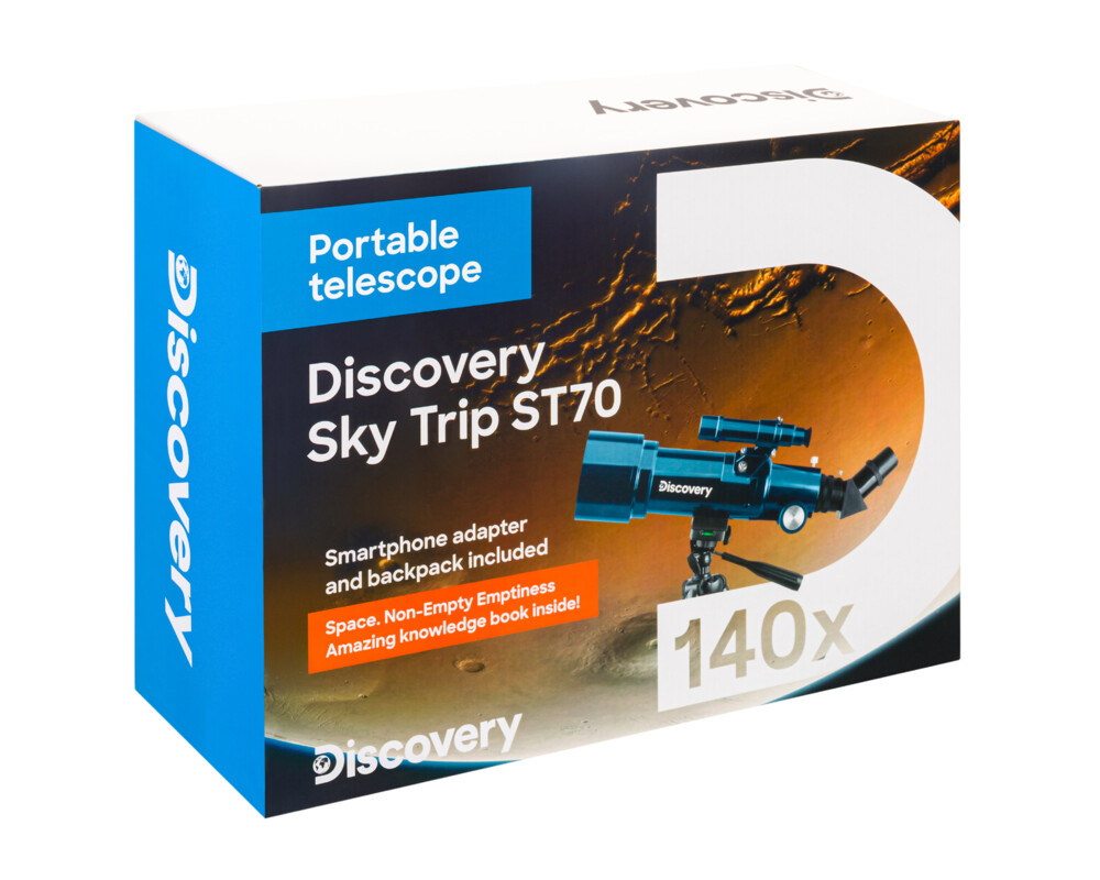Телескоп Levenhuk Discovery Sky Trip ST70 с книга 19
