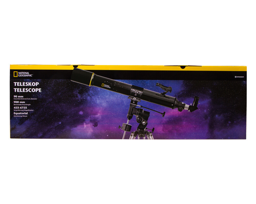 Телескоп Bresser National Geographic 90/900 EQ3 30