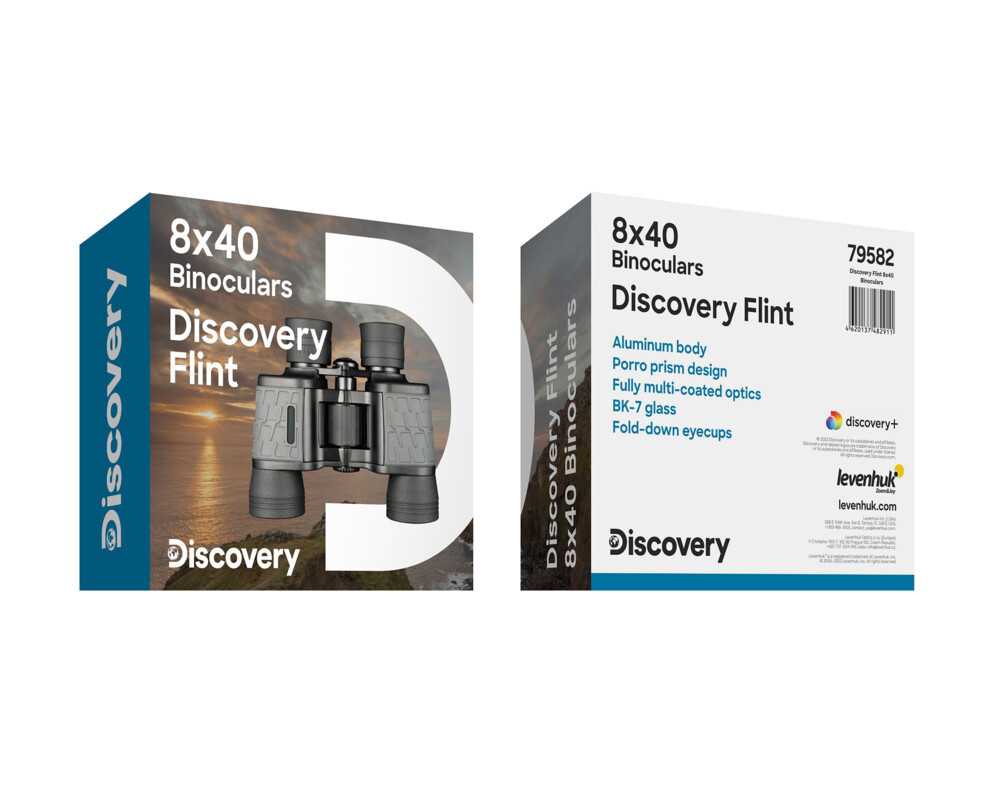 Бинокъл Levenhuk Discovery Flint 8x40 2