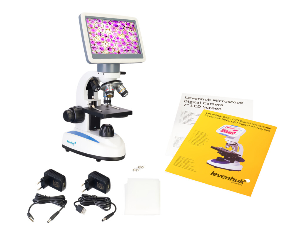 Микроскоп Цифров Levenhuk D85L LCD 2