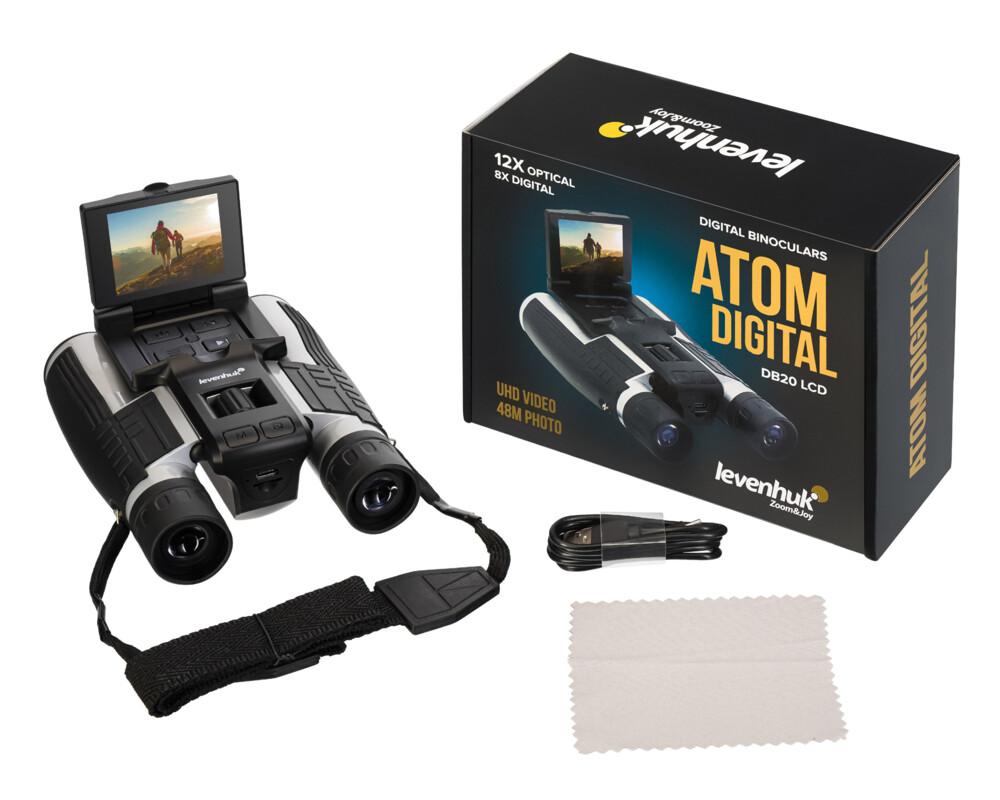 Бинокъл Levenhuk Atom Digital DB20 LCD 9