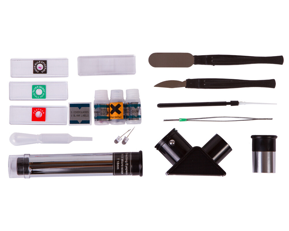 Телескоп Комплект микроскоп и Levenhuk LabZZ MT2 19