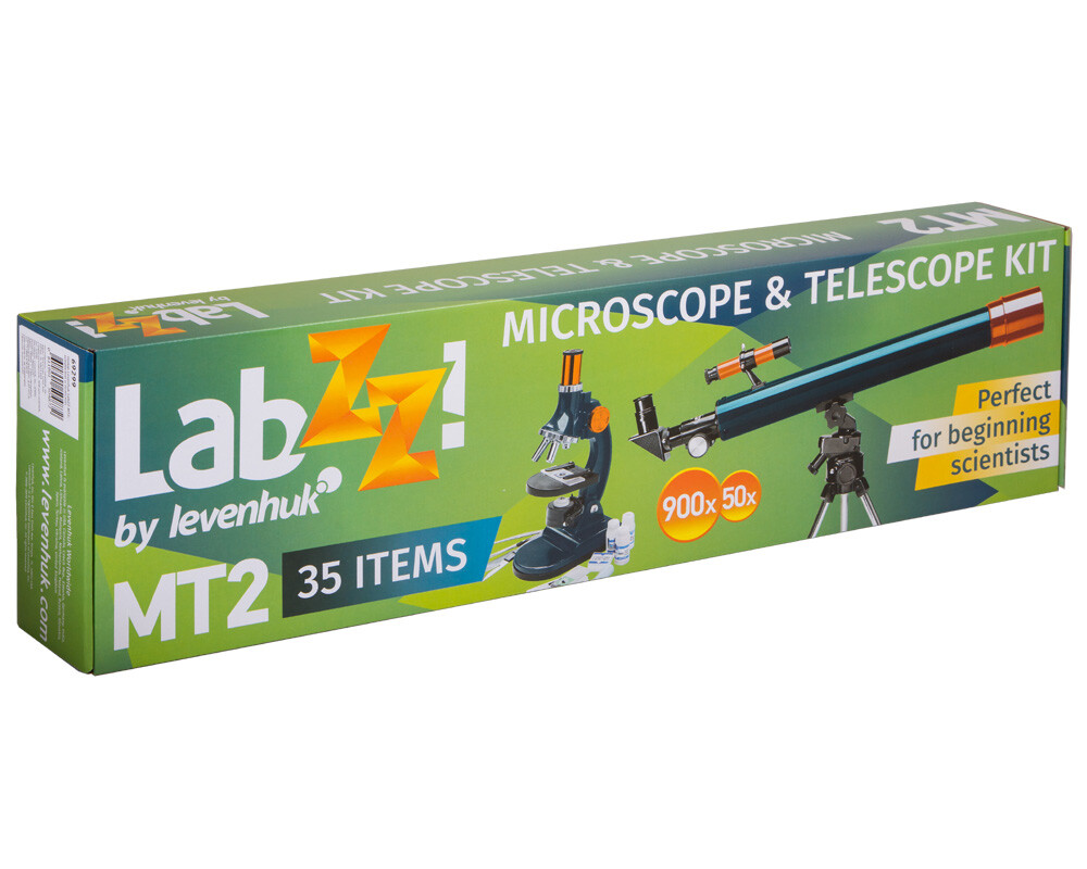 Телескоп Комплект микроскоп и Levenhuk LabZZ MT2 48