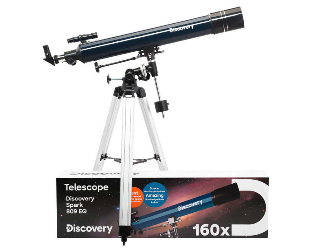 Телескоп Levenhuk Discovery Spark 809 EQ с книга 17