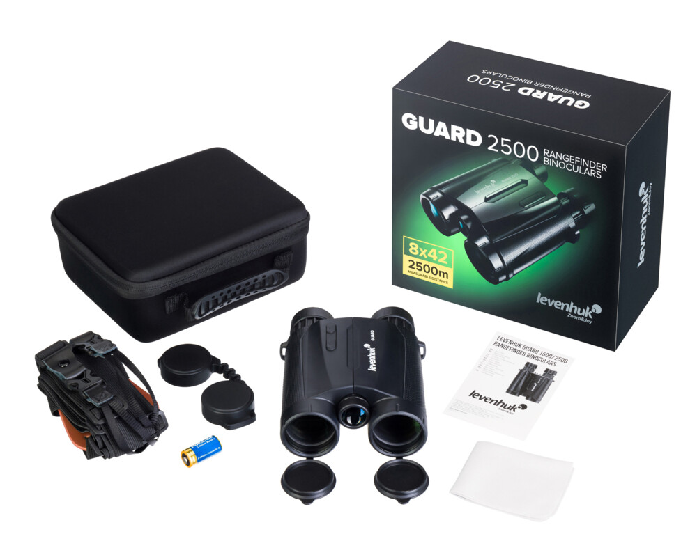 Бинокъл с далекомер Levenhuk Guard 2500 9