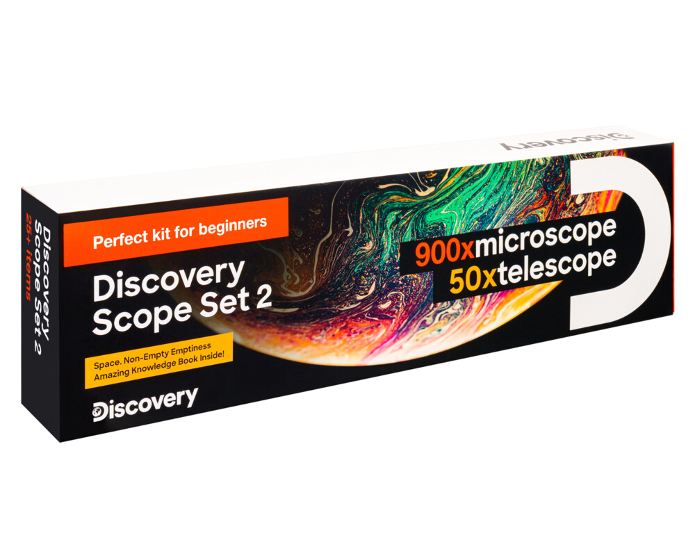 Телескоп Комплект Levenhuk Discovery Scope 2 с книга 17