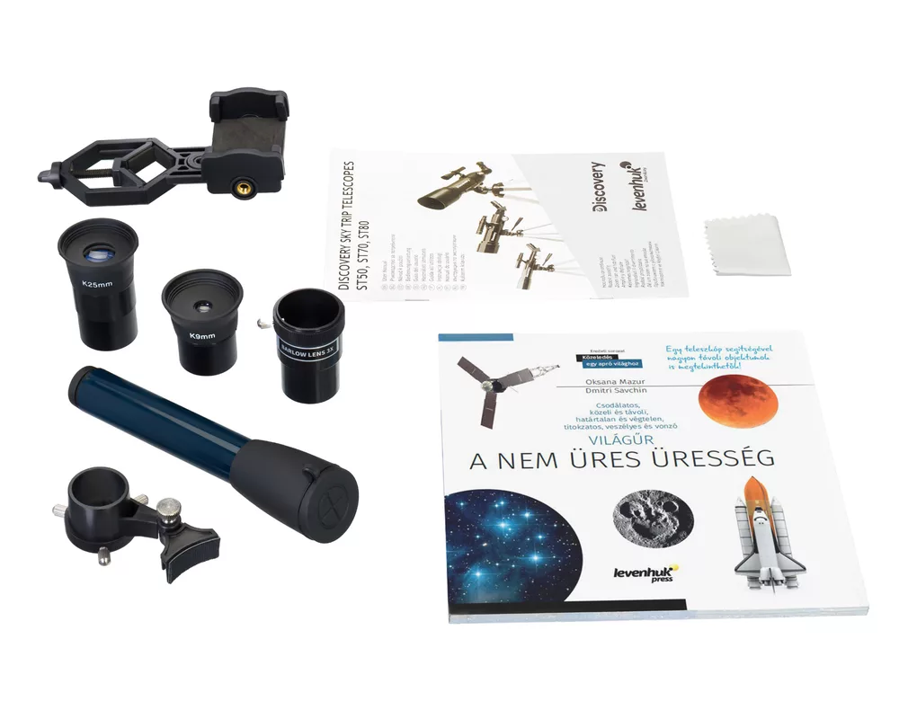 Телескоп Levenhuk Discovery Sky Trip ST80 с книга 5