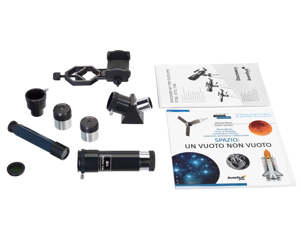 Телескоп Levenhuk Discovery Sky Trip ST50 с книга 20