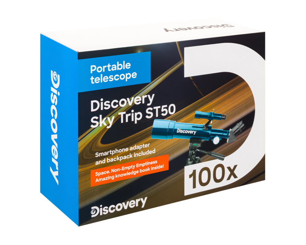 Телескоп Levenhuk Discovery Sky Trip ST50 с книга 32