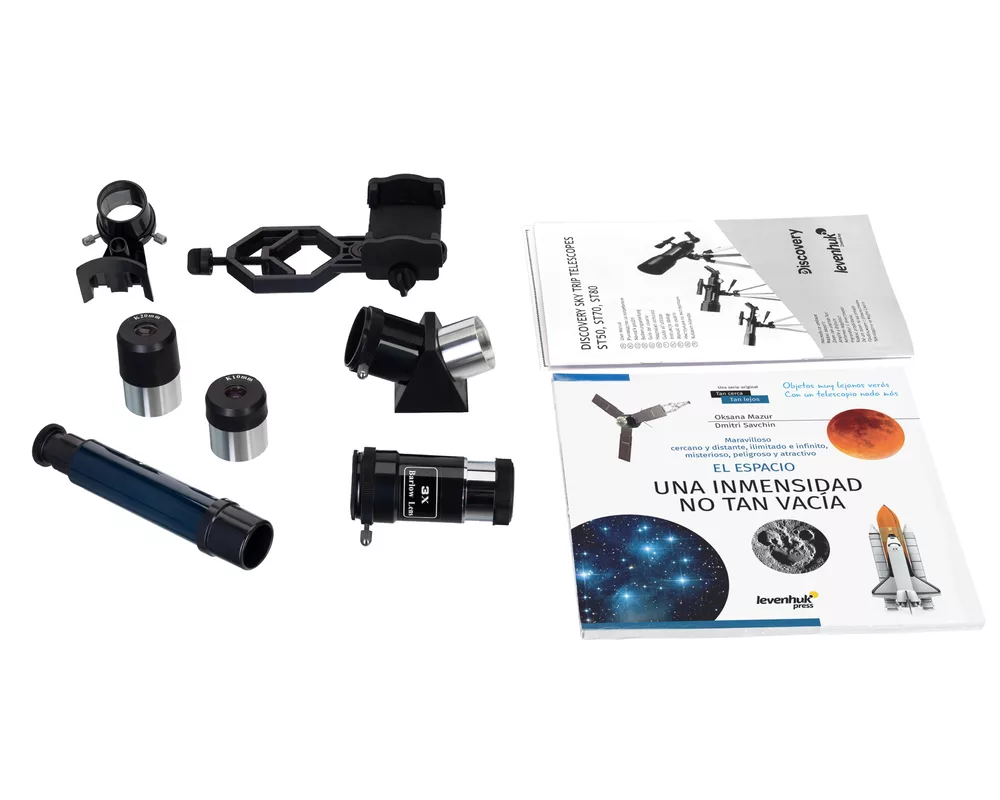 Телескоп Levenhuk Discovery Sky Trip ST70 с книга 4