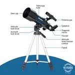 Телескоп Levenhuk Discovery Sky Trip ST70 с книга 17