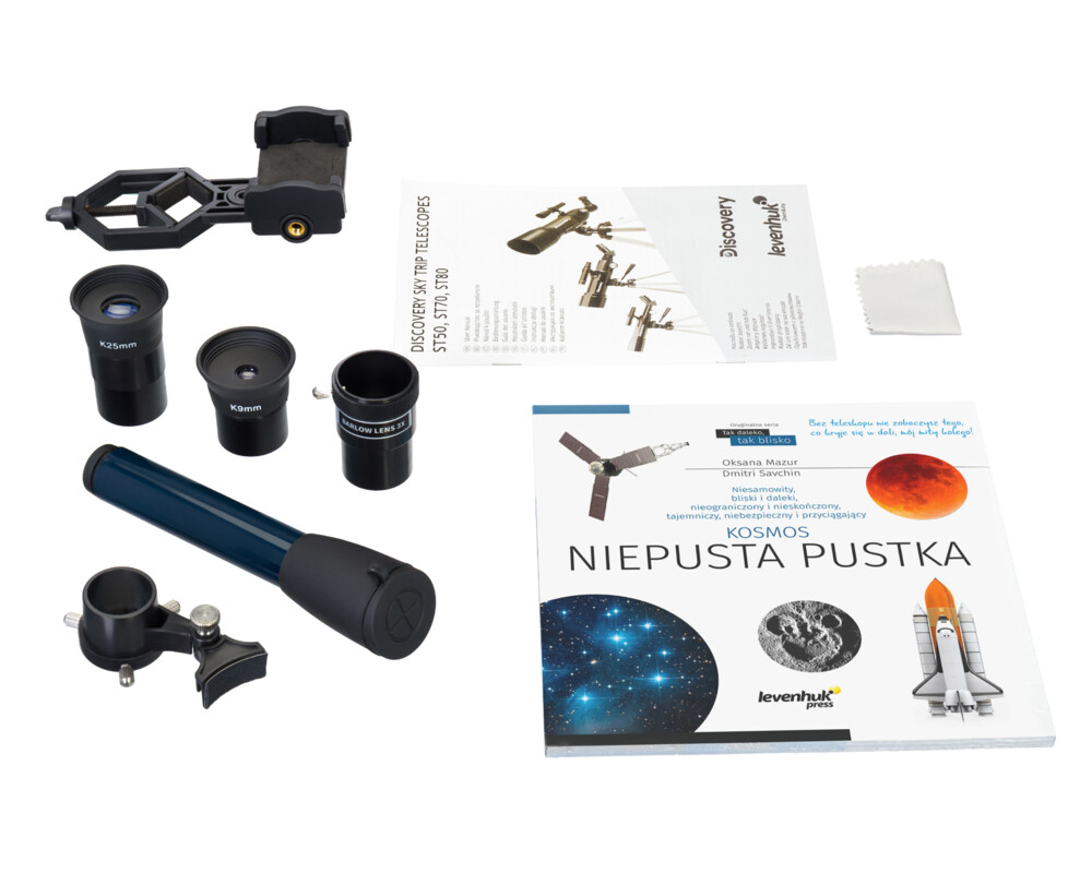 Телескоп Levenhuk Discovery Sky Trip ST80 с книга 23
