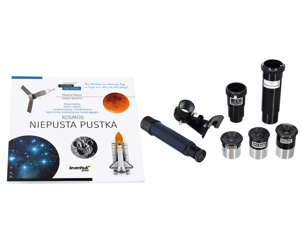 Телескоп Levenhuk Discovery Spark Travel 76 с книга 23