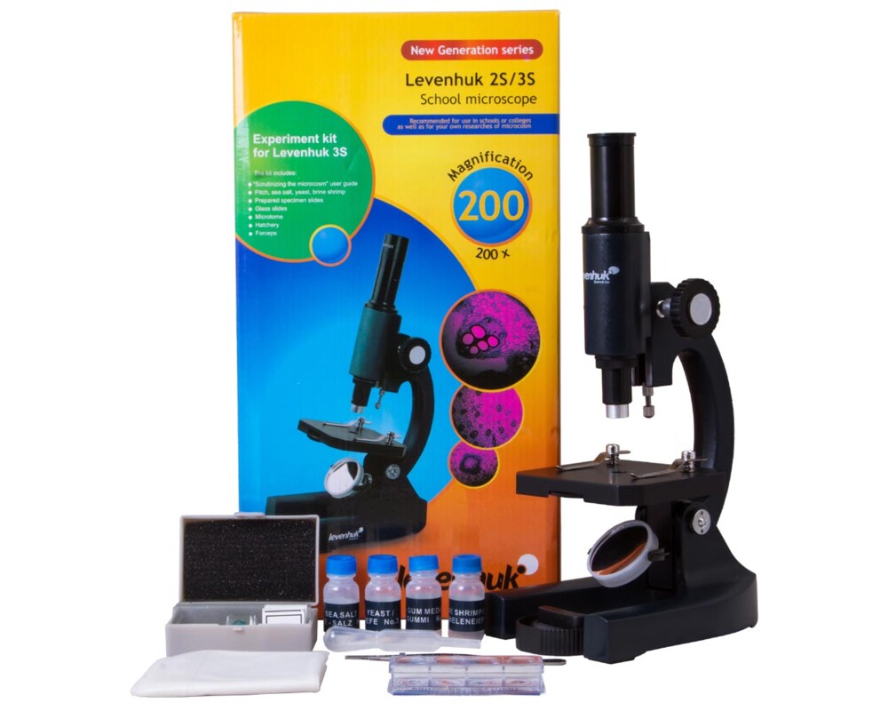 Микроскоп Монокулярен Levenhuk 3S NG 11
