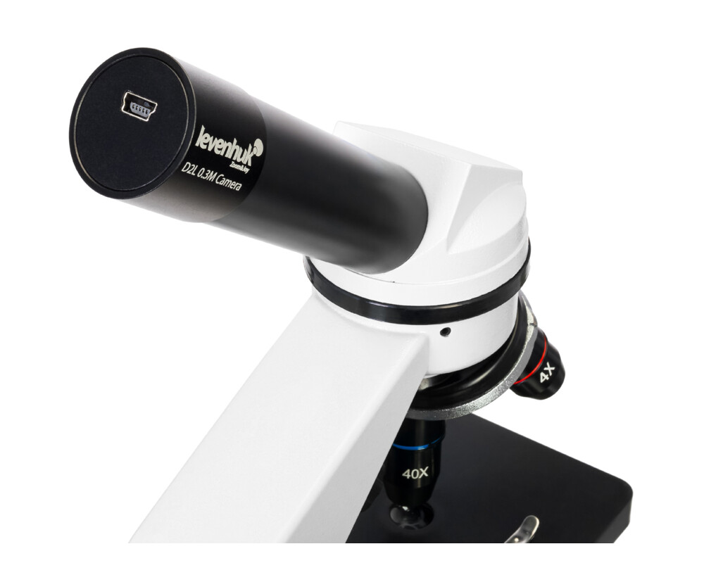 Микроскоп Цифров Levenhuk Rainbow D2L 0.3M, Moonstone (Лунен камък) 14