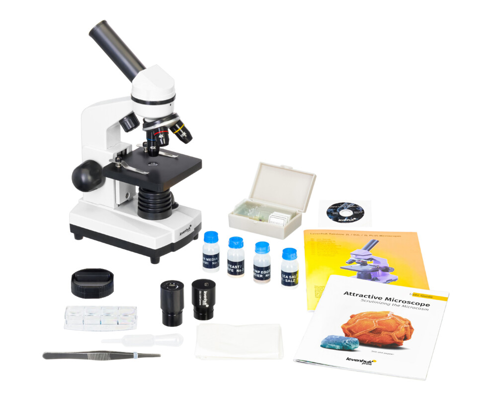 Микроскоп Цифров Levenhuk Rainbow D2L 0.3M, Moonstone (Лунен камък) 15