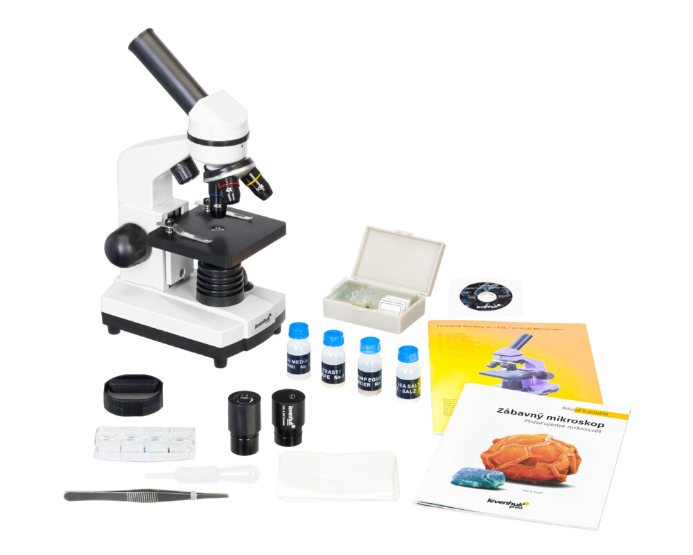 Микроскоп Цифров Levenhuk Rainbow D2L 0.3M, Moonstone (Лунен камък) 16