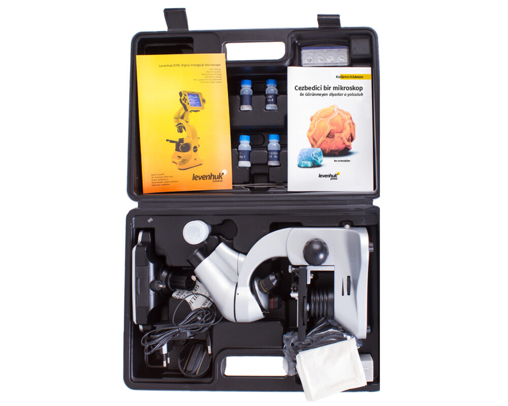 Микроскоп Цифров биологичен Levenhuk D70L 11
