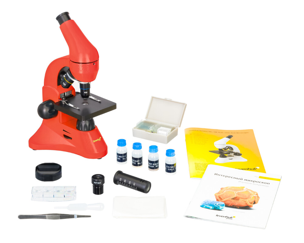 Микроскоп Levenhuk Rainbow 50L PLUS 51