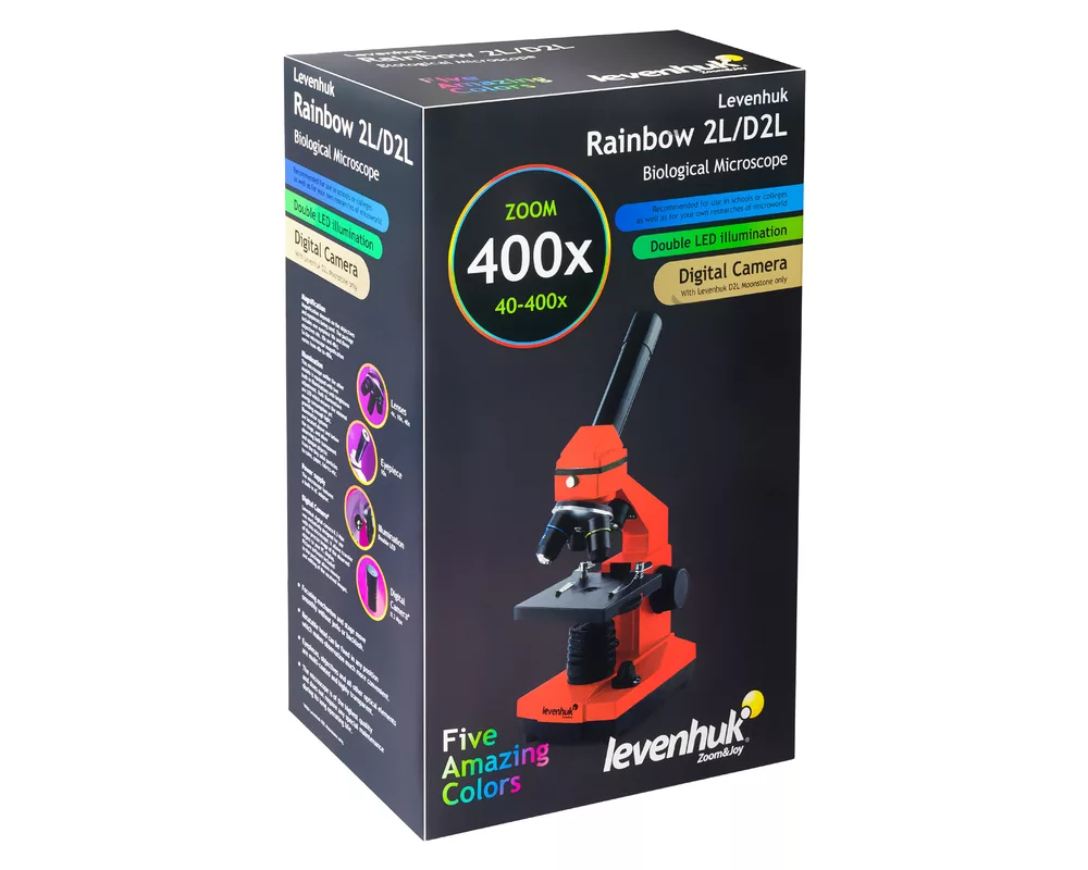Микроскоп Levenhuk Rainbow 2L 14