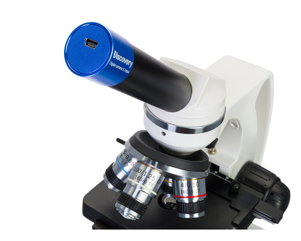 Микроскоп Цифров Levenhuk Discovery Atto Polar с книга 23