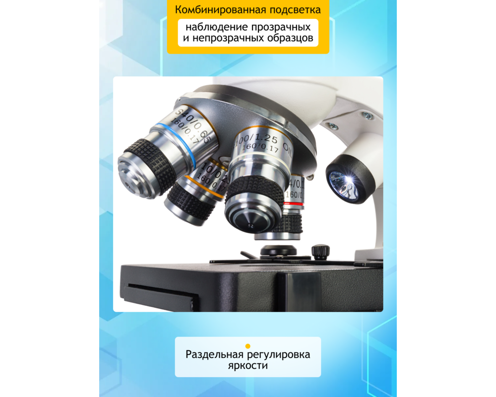 Микроскоп Цифров Levenhuk Discovery Atto Polar с книга 34