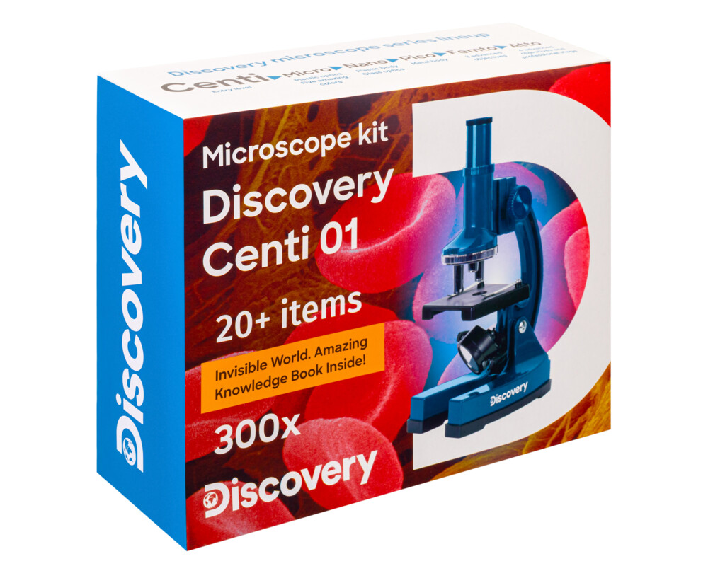 Микроскоп Levenhuk Discovery Centi 01 с книга 14