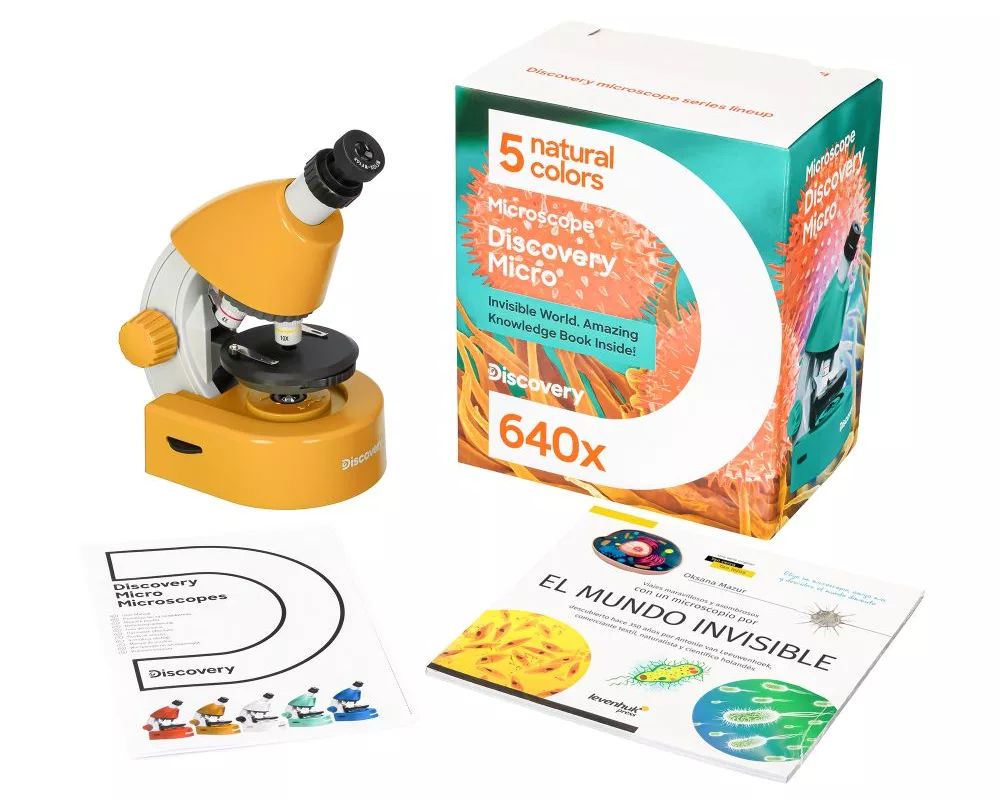 Микроскоп Levenhuk Discovery Micro с книга 4