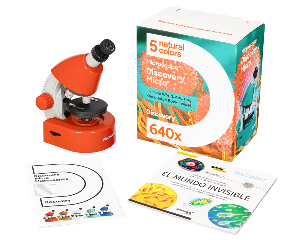 Микроскоп Levenhuk Discovery Micro с книга 20