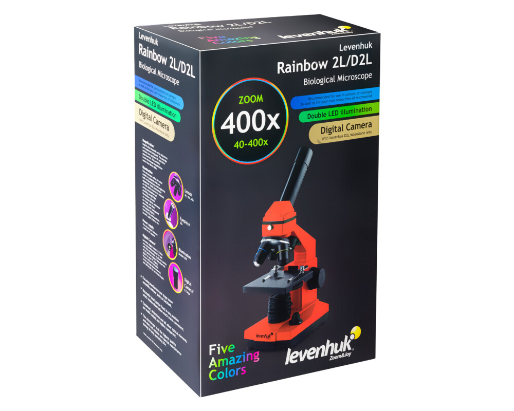 Микроскоп Levenhuk Rainbow 2L 24