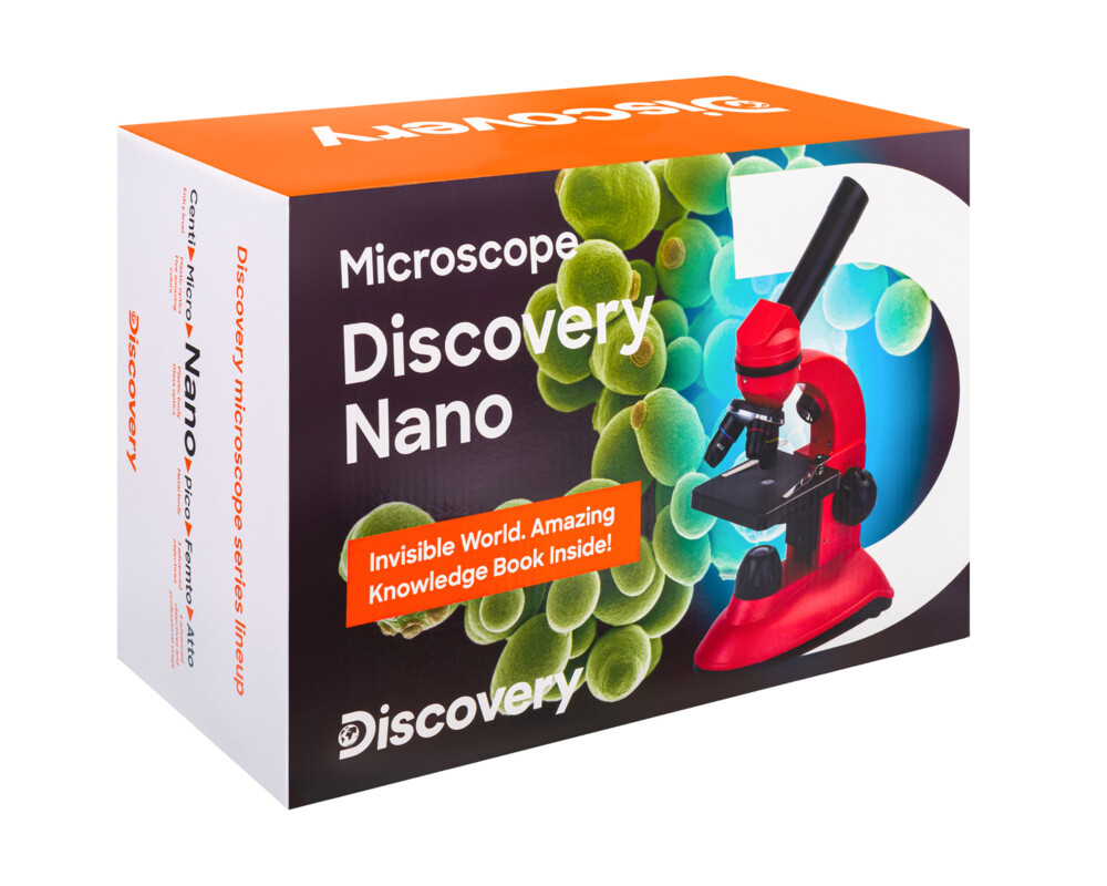 Микроскоп Цифров Levenhuk Discovery Nano Polar с книга 26