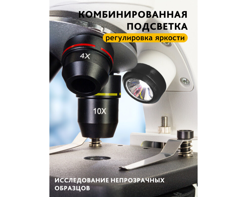 Микроскоп Цифров Levenhuk Discovery Pico Polar с книга 32