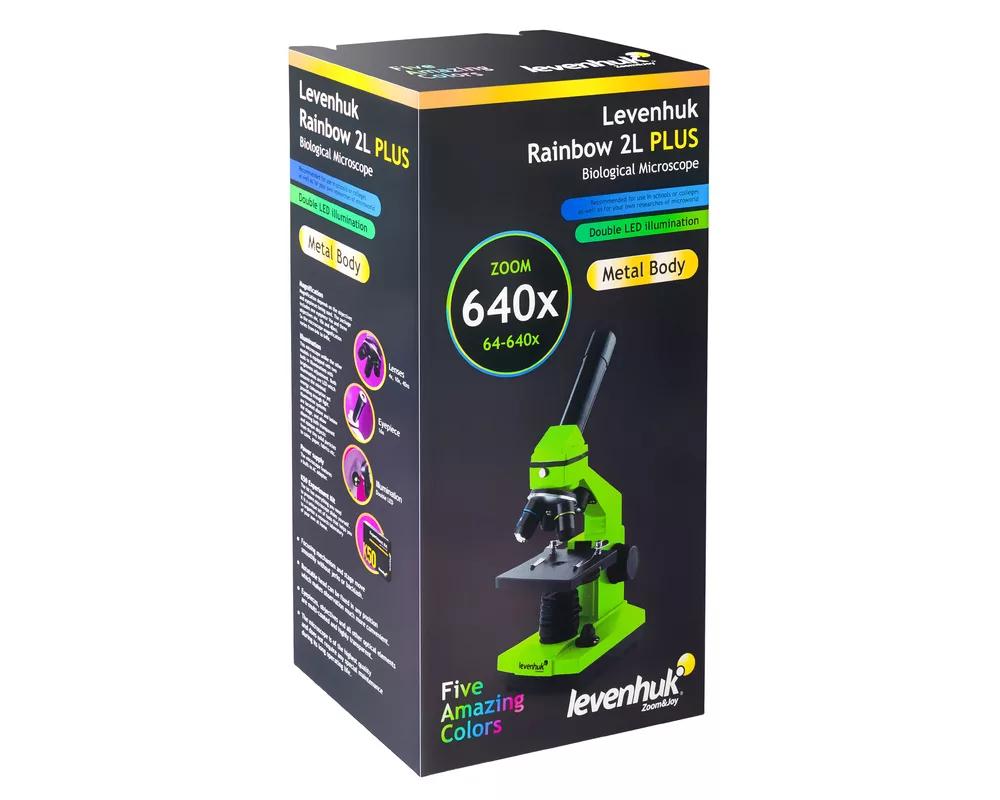Микроскоп Levenhuk Rainbow 2L PLUS 14