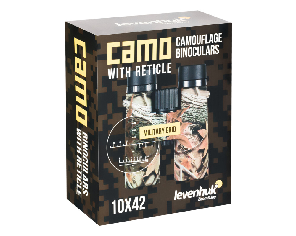 Бинокъл с решетка Levenhuk Camo 10x42 17