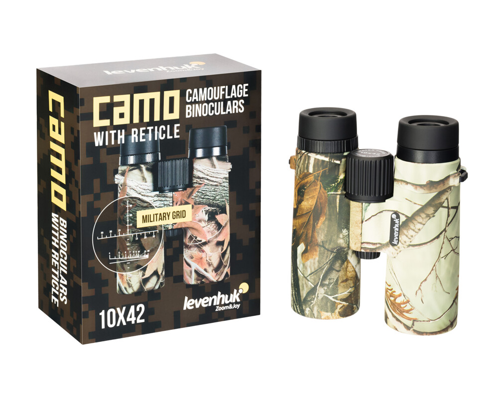 Бинокъл с решетка Levenhuk Camo 10x42 9