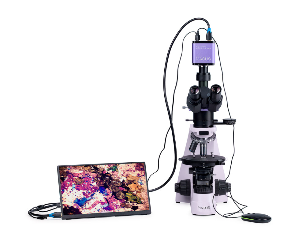 Микроскоп Поляризационен цифров MAGUS Pol D800 LCD 19