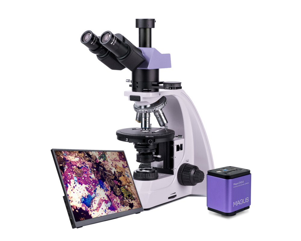 Микроскоп Поляризационен цифров MAGUS Pol D800 LCD 17