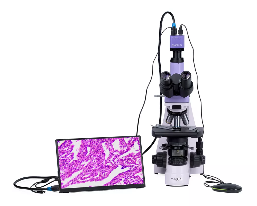 Микроскоп Биологичен цифров MAGUS Bio D250T LCD 27