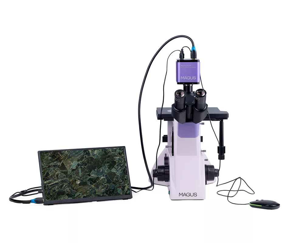 Микроскоп Металургичен инвертиран цифров MAGUS Metal VD700 BD LCD 15