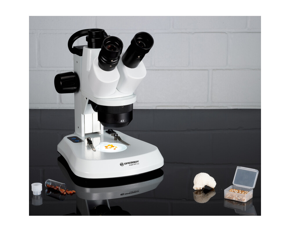 Микроскоп Тринокулярен стерео Bresser Analyth STR Trino 10x - 40x 3