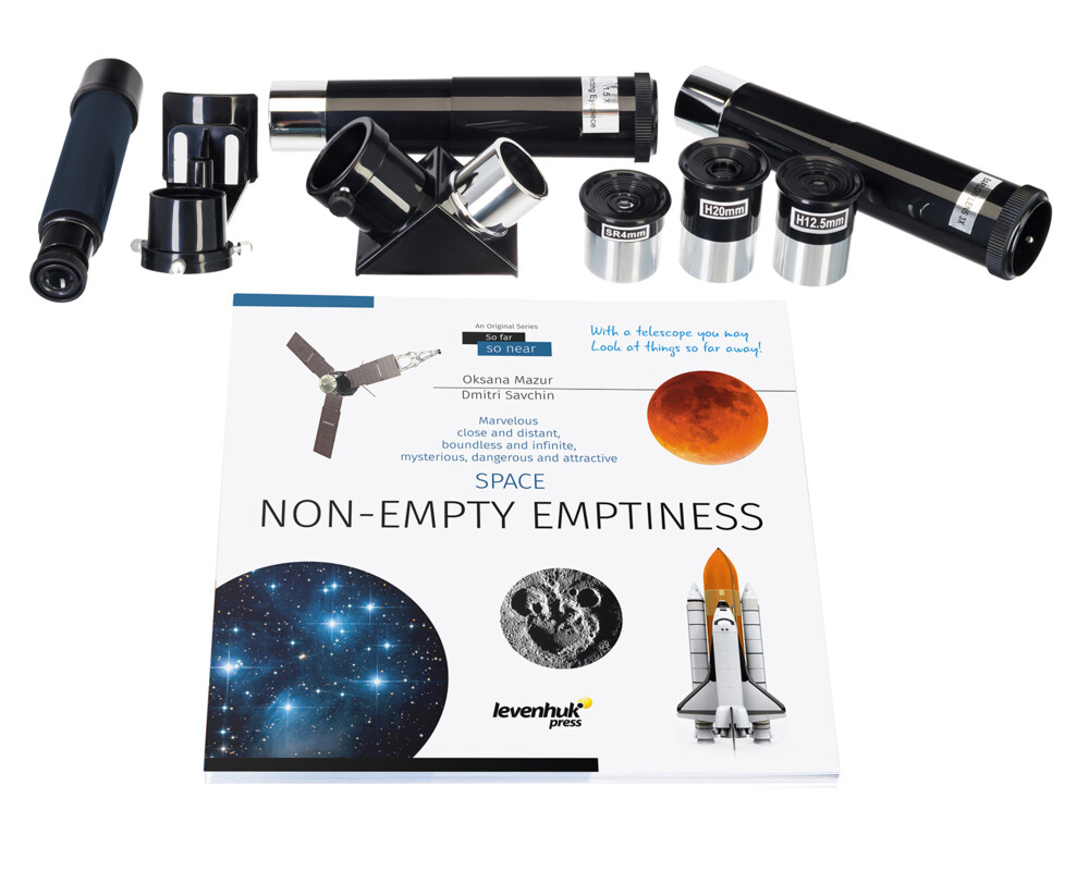 Телескоп Levenhuk Discovery Spark 707 AZ с книга 3