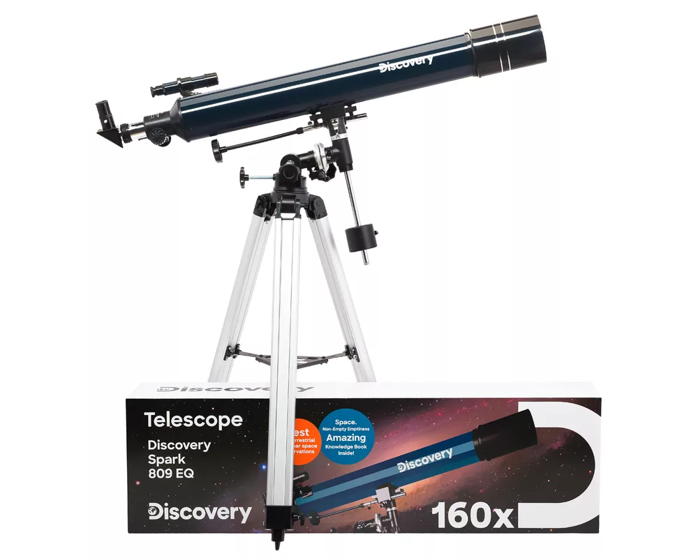 Телескоп Levenhuk Discovery Spark 809 EQ с книга 2