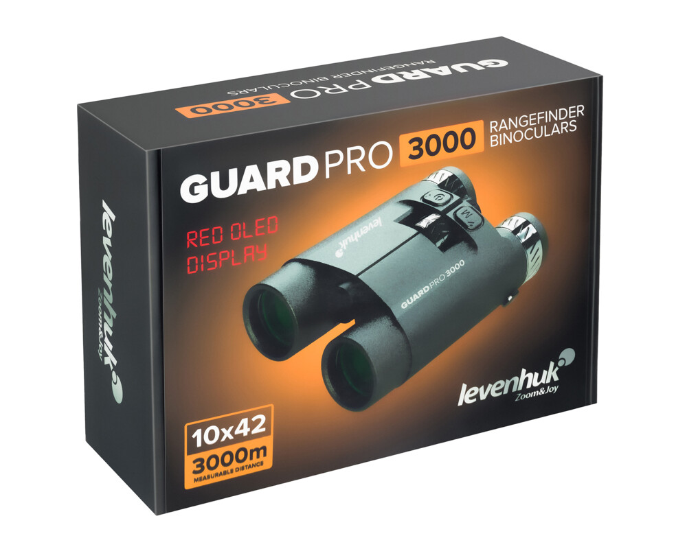 Бинокъл с далекомер Levenhuk Guard PRO 3000 12