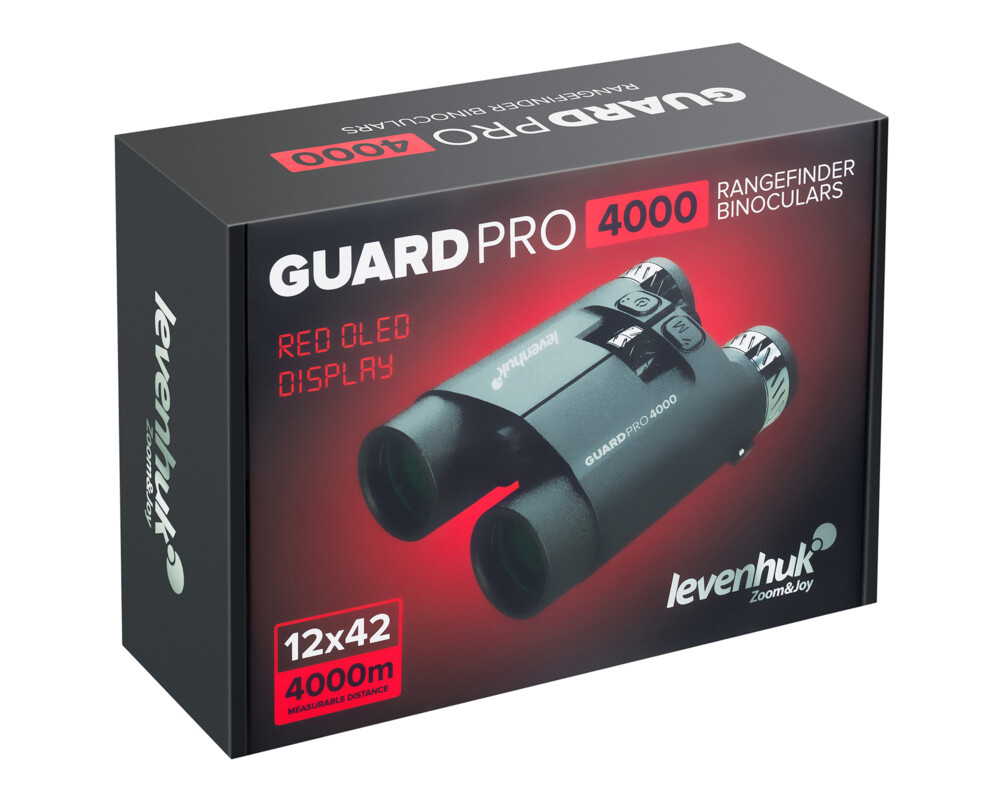 Бинокъл с далекомер Levenhuk Guard PRO 4000 12