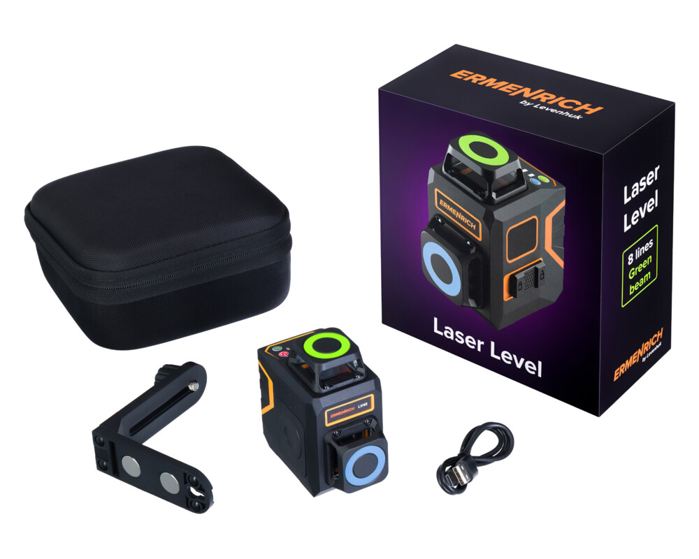 Нивелир Лазерен нивелир Ermenrich LV40 PRO 2