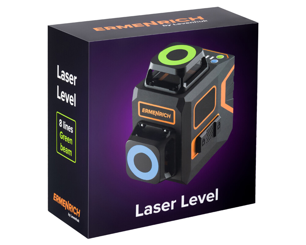 Нивелир Лазерен нивелир Ermenrich LV40 PRO 10