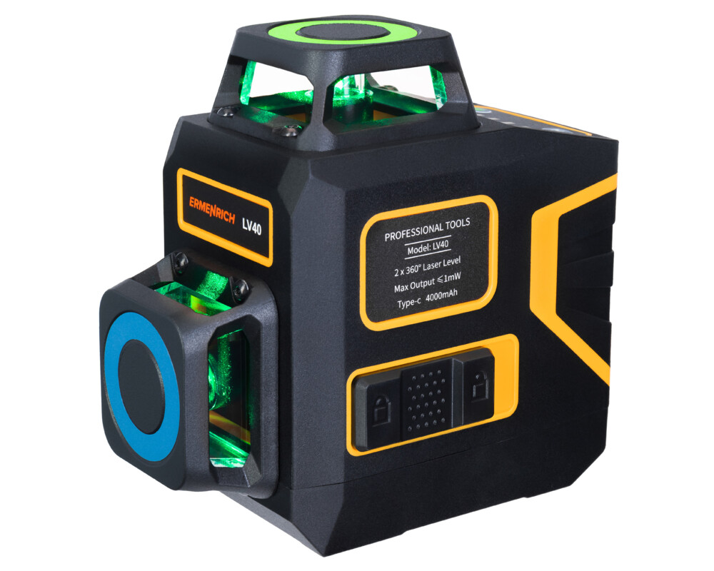 Нивелир Лазерен нивелир Ermenrich LV40 PRO 4
