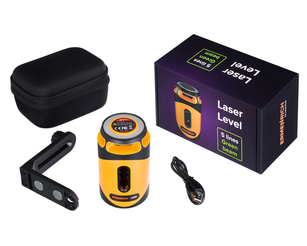 Нивелир Лазерен нивелир Ermenrich LN40 9