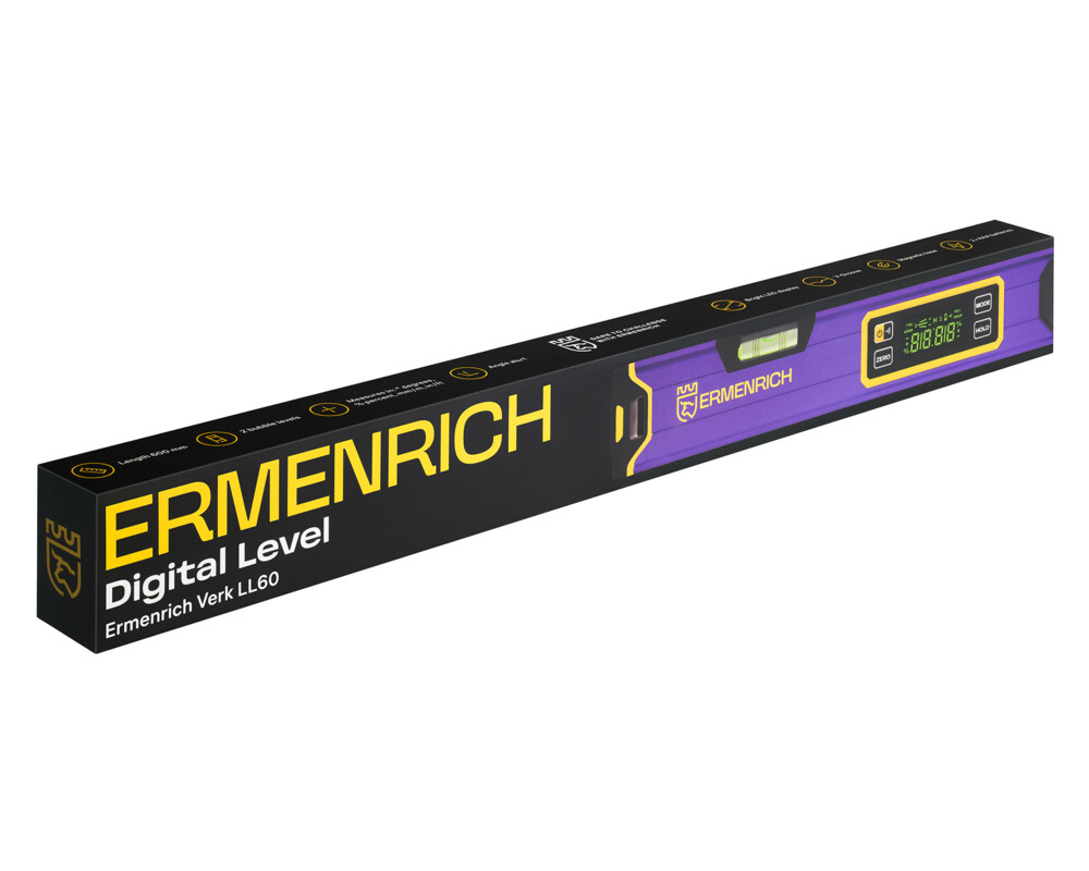 Нивелир Цифров нивелир Ermenrich Verk LL60 9