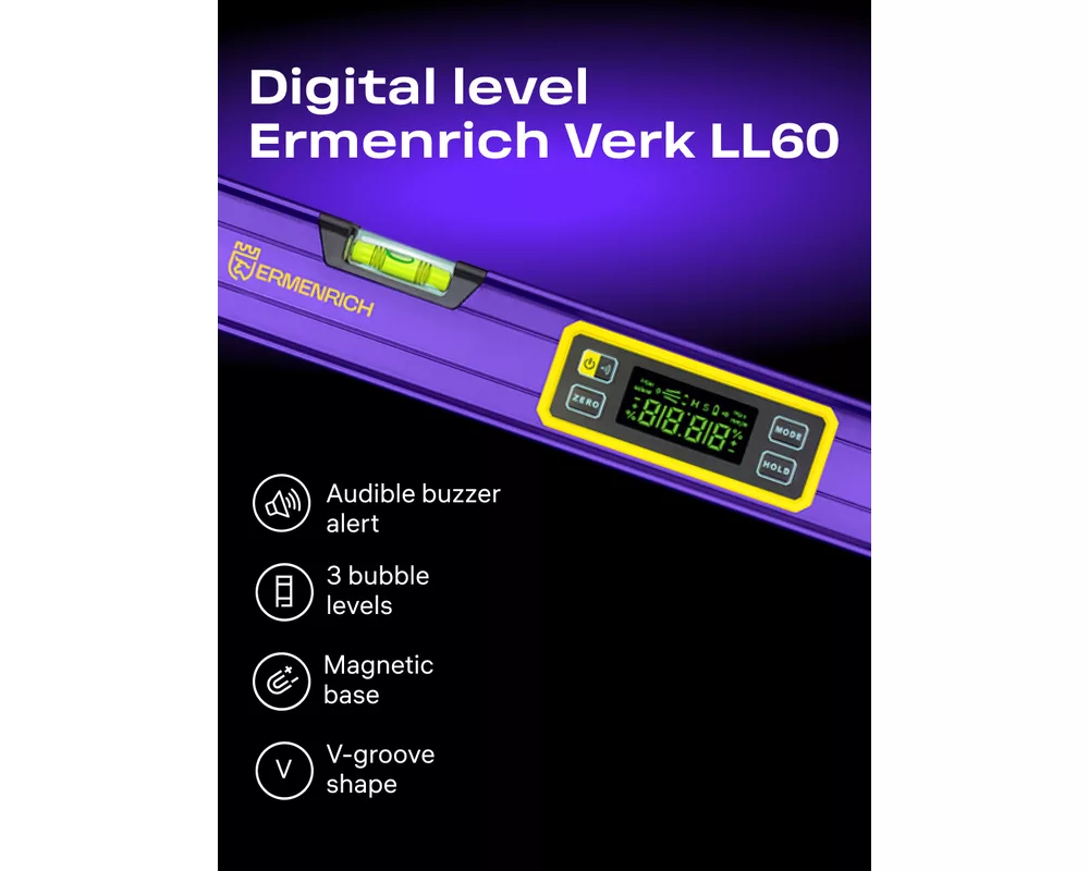 Нивелир Цифров нивелир Ermenrich Verk LL60 16